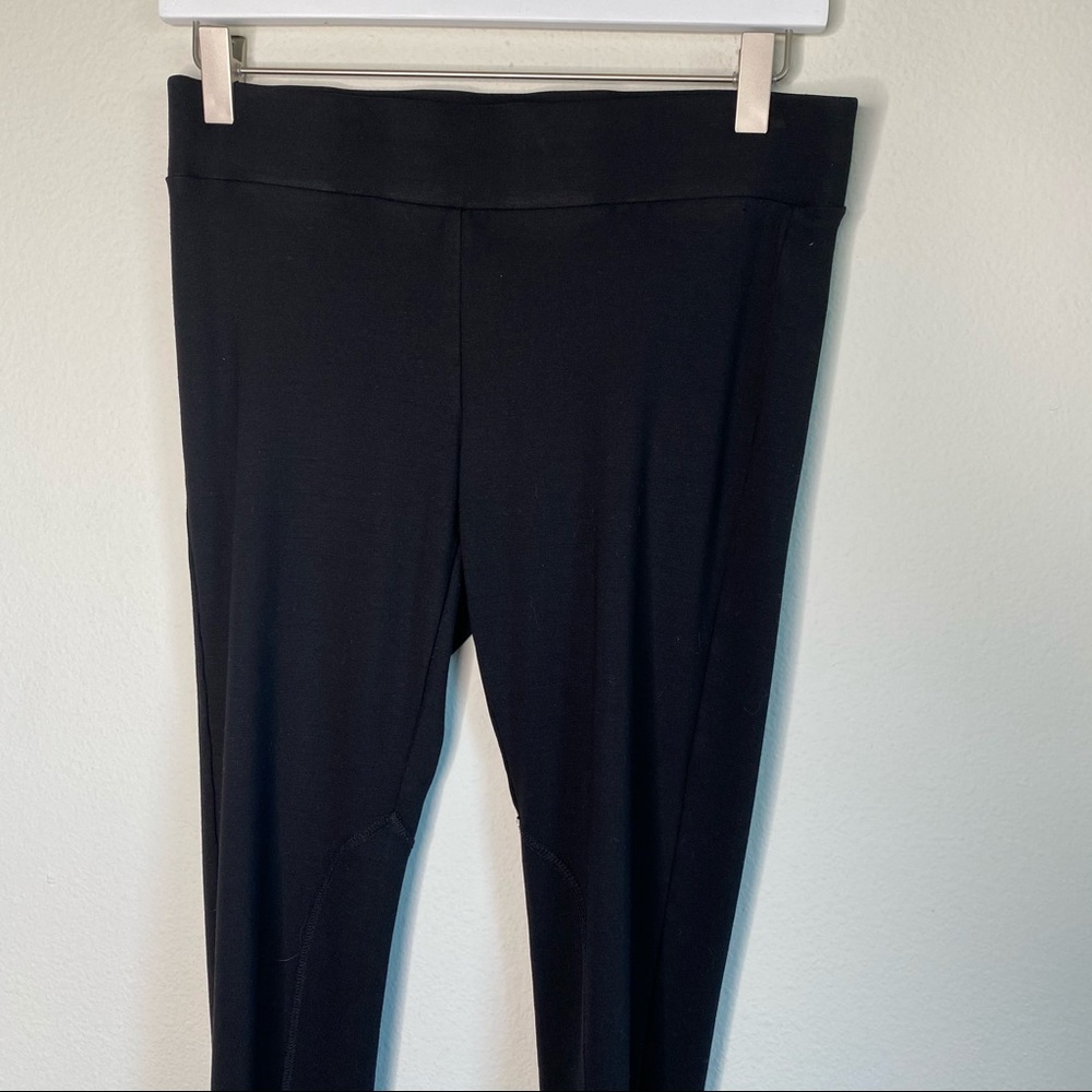 CAbi Black ponte knit ankle zipper leggings - Picture 4 of 15